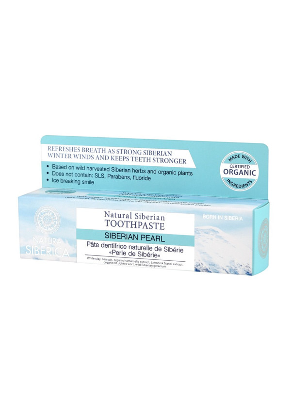 Pasta de dientes Natural "PERLA SIBERIANA " 100 gr.
