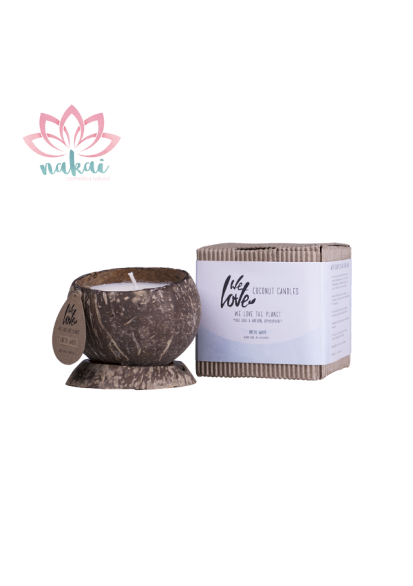 Vela de soja  "Artich Withe"
