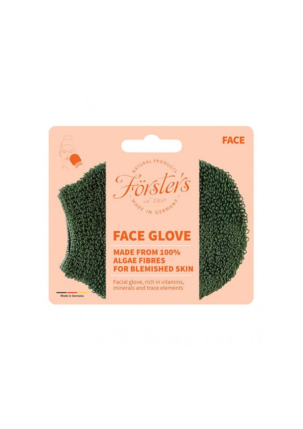 Guante para la limpieza facial de algas