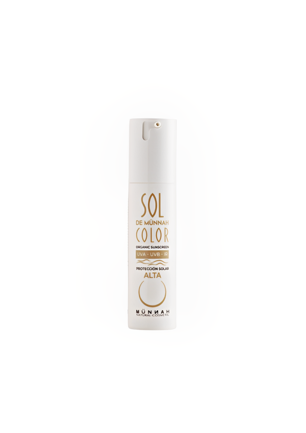 Sol de Münnah Color | Protector solar facial con color y filtro físico