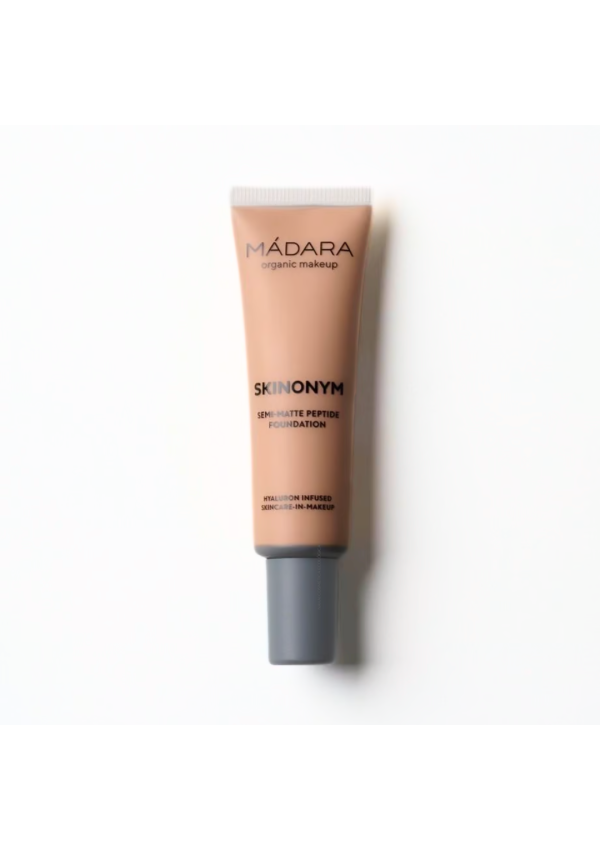 Skinonym · Base de Maquillaje Semimate con Péptidos · Sand 40 · 30 ml