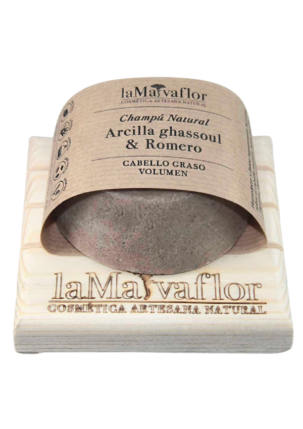 Champú sólido Arcilla ghassoul 90 gr
