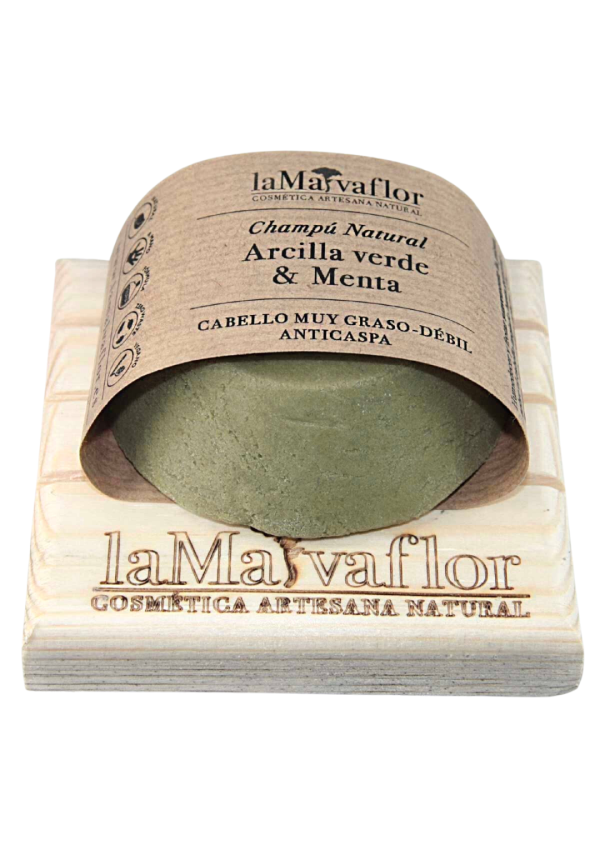 Champú sólido Arcilla Verde 90 gr