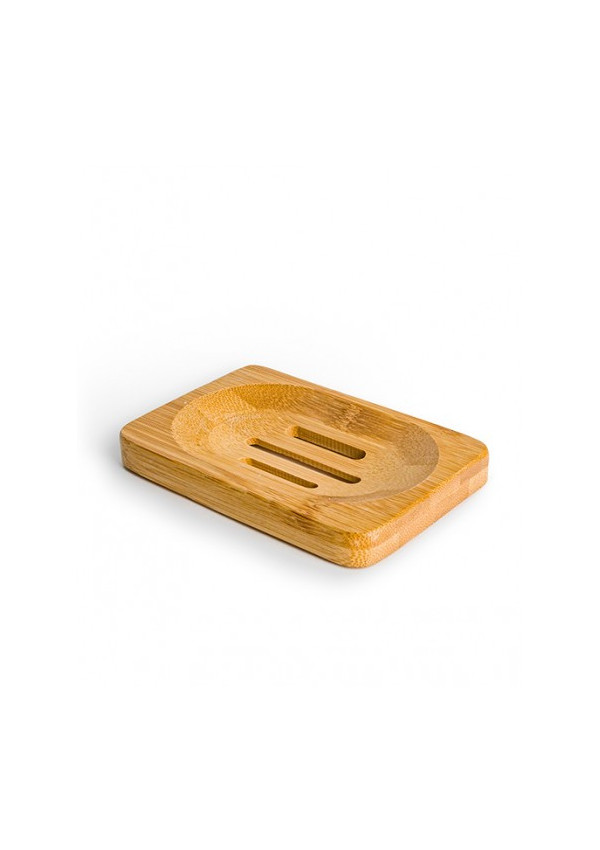 Jabonera Rectangular de bambú FSC