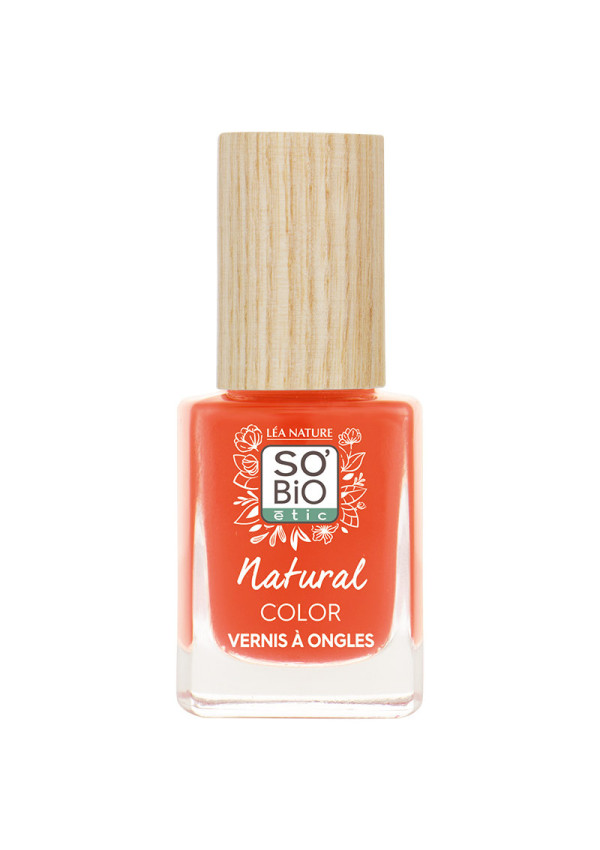 Esmalte de uñas, natural - 10 Rojo Aterciopelado 11ml