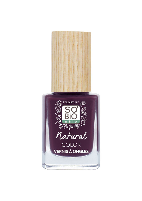 Esmalte de uñas, natural - 55 Ciruela Negra 11ml