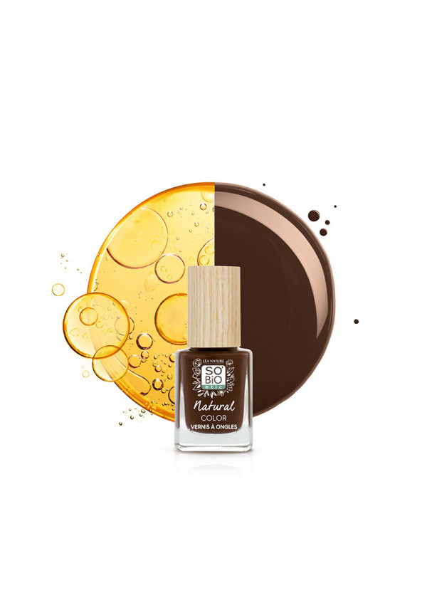 Esmalte de uñas, natural - 75 Marrón Chocolate 11ml