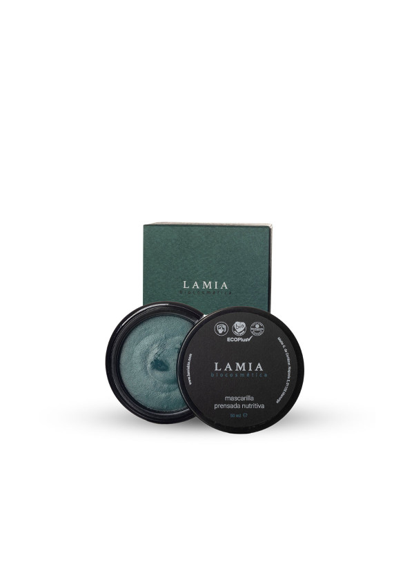 Pack Mascarilla Prensada Nutritiva  50ml + cuenco artesanal y brocha de aplicación