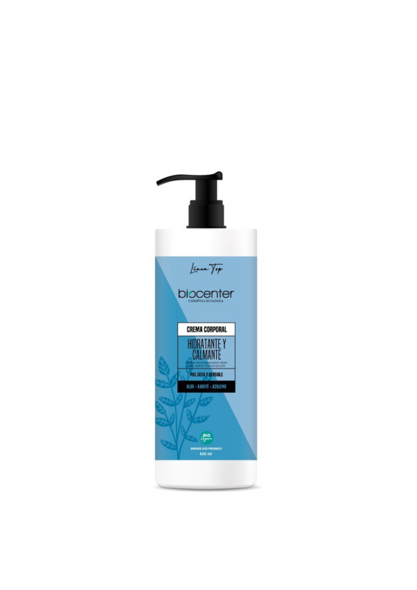 Crema Corporal Hidratante y Calmante Piel Seca y Sensible · 500 ml