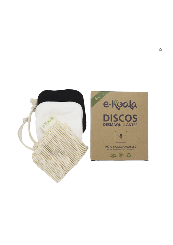 Discos desmaquillantes reutilizables