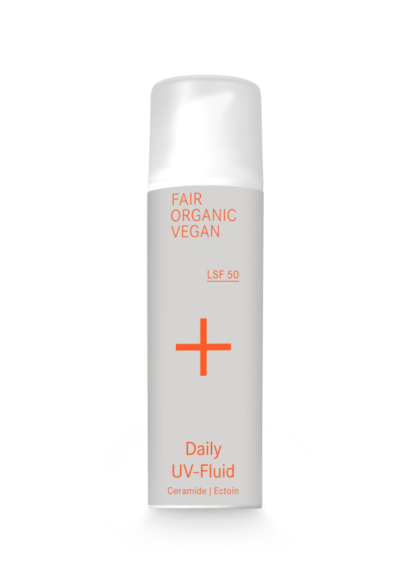 Fluido Facial SPF50 Protección y Cuidado Diario i+m — Textura ultraligera, acabado invisible