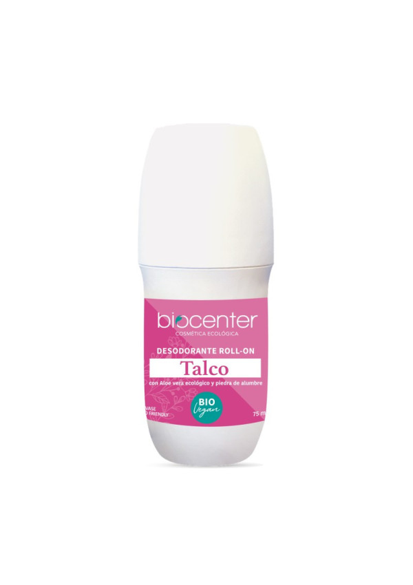 Copiar Desodorante Bio Roll-On Talco · 75 ml