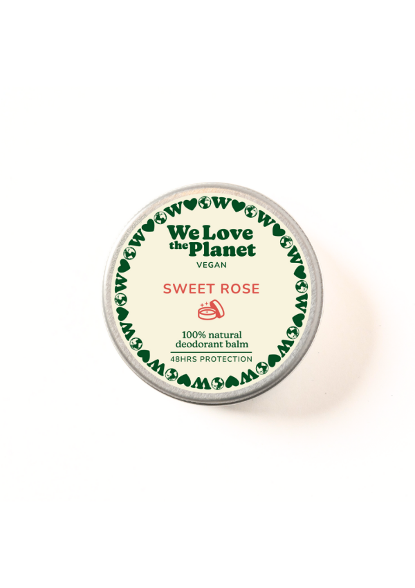 Desodorante vegano en Crema Sweet Rose 35g