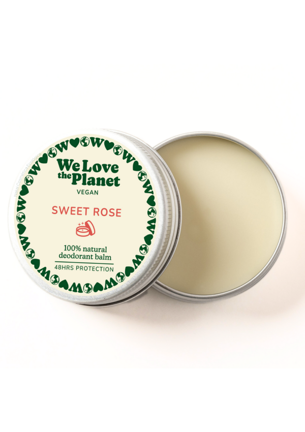 Desodorante vegano en Crema Sweet Rose 35g