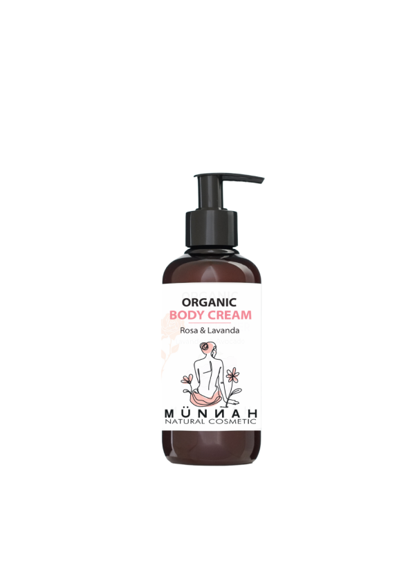 Organic Body Cream Münnah | Crema corporal ecológica piel seca y sensible