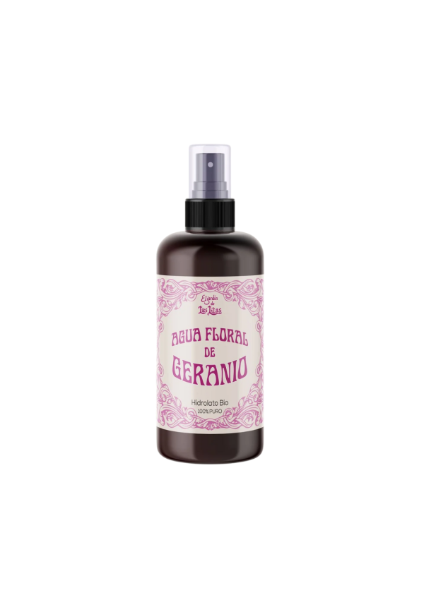 Agua floral o Hidrolato de Geranio 200 ml
