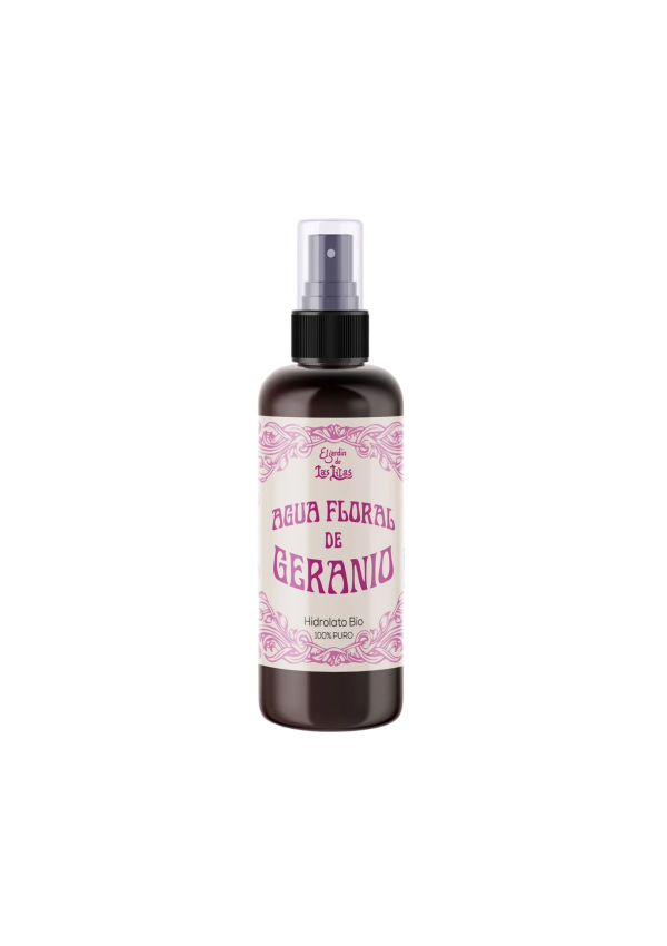 Agua floral o Hidrolato de Geranio 100 ml