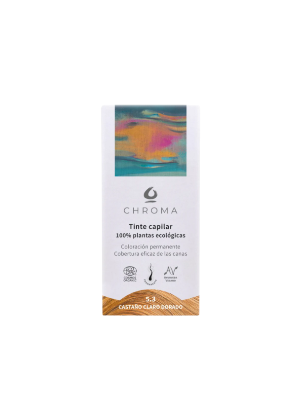 Tinte Castaño Claro Dorado 5.3 100gr.