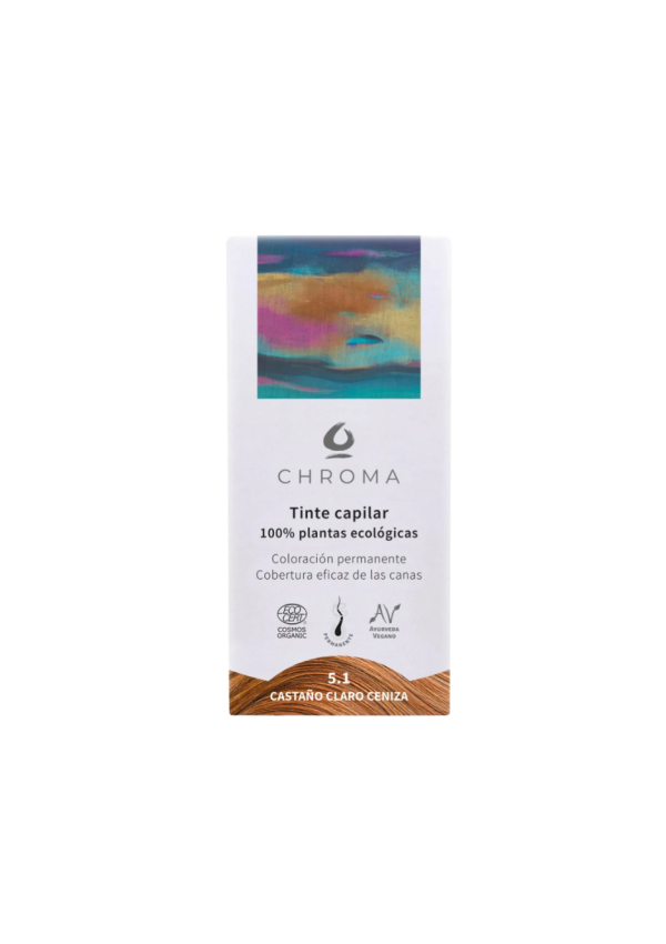 Tinte Castaño Claro Ceniza 5.1 200gr.