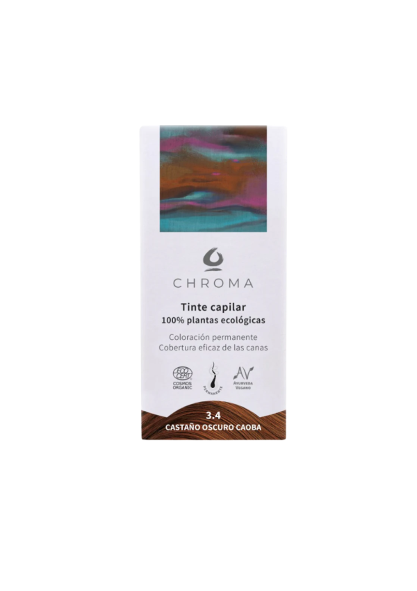 Tinte Capilar 3.4 Castaño Oscuro Caoba 100 gr