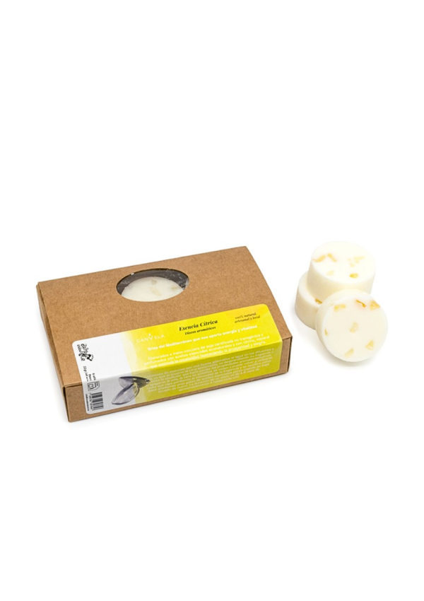 Discos Aromáticos Esencia Cítrica 6 uds
