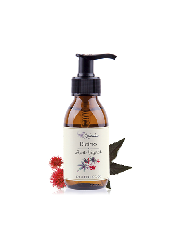 Aceite vegetal de ricino ecológico · El secreto de pestañas, cabello y piel sana | Labiatae
