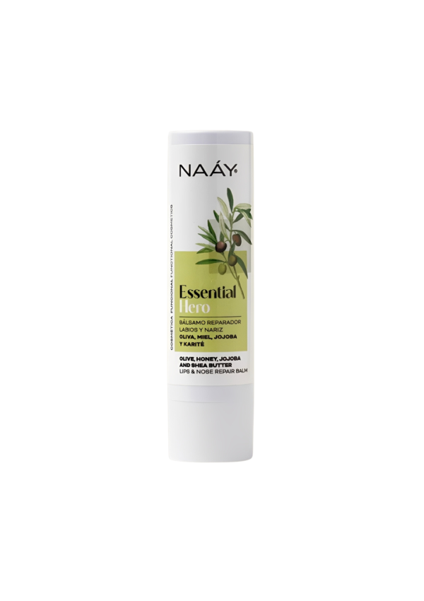 Essential Hero · Bálsamo reparador labios y nariz · 4 gr