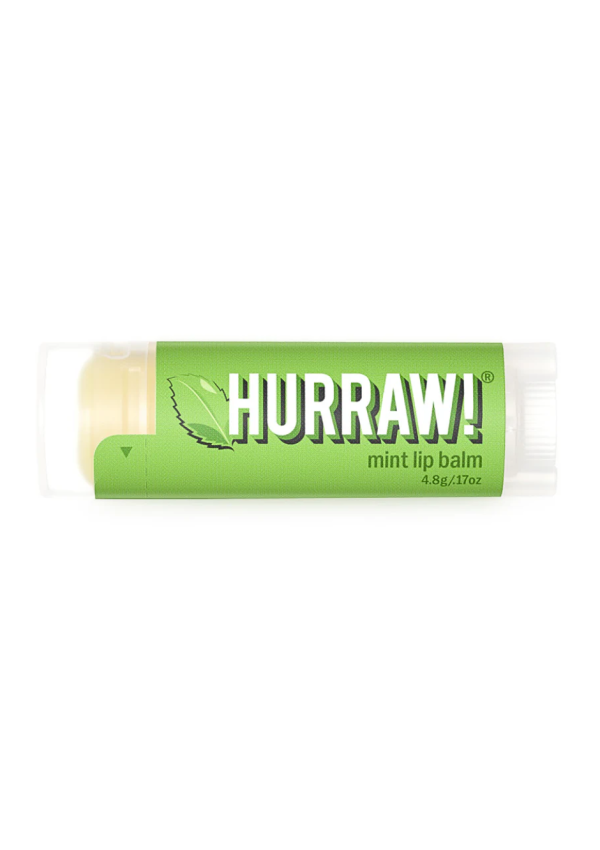 Hurraw! Bálsamo Labial de Menta – Mint Lip Balm 4,8 g