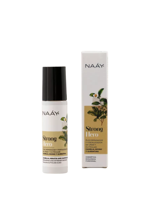 Strong Hero · Óleo reparador y fortalecedor de uñas y cutículas · 10 ml