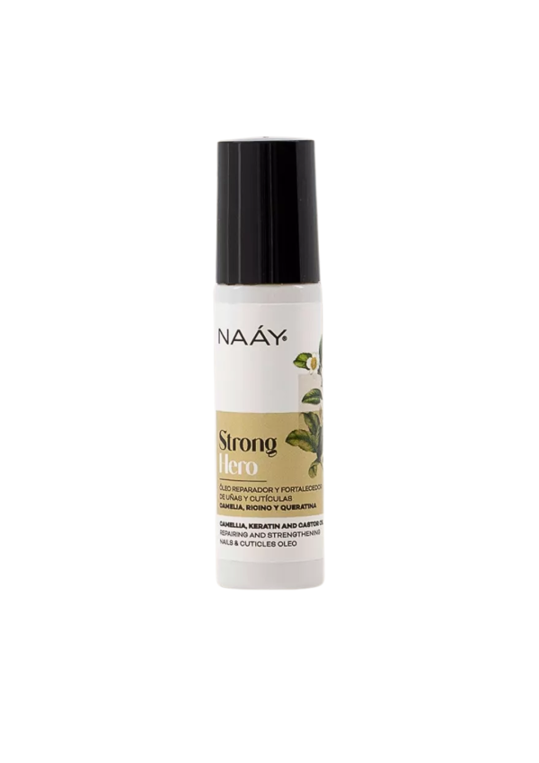 Strong Hero · Óleo reparador y fortalecedor de uñas y cutículas · 10 ml