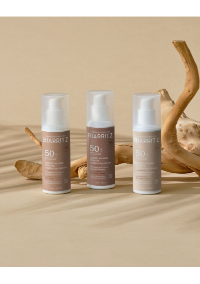 Crema Solar Facial SPF 50  Color Beige  50 ml