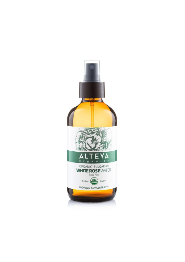 Agua de Rosas Blancas Orgánica 120 ml