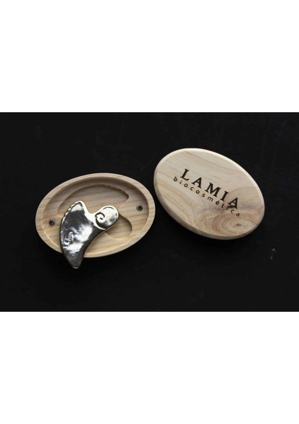 Gua Sha Joya de Bronce Aryuvedico