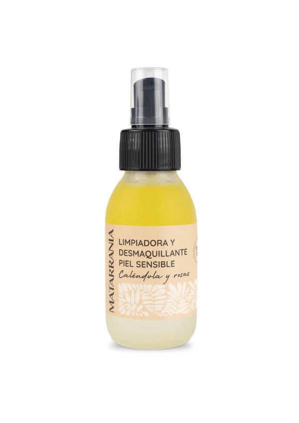 Loción bifásica: limpiador y desmaquillante piel sensible · 100 ml