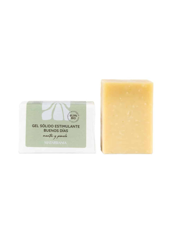 Gel sólido estimulante "Buenos Días" · 100 g