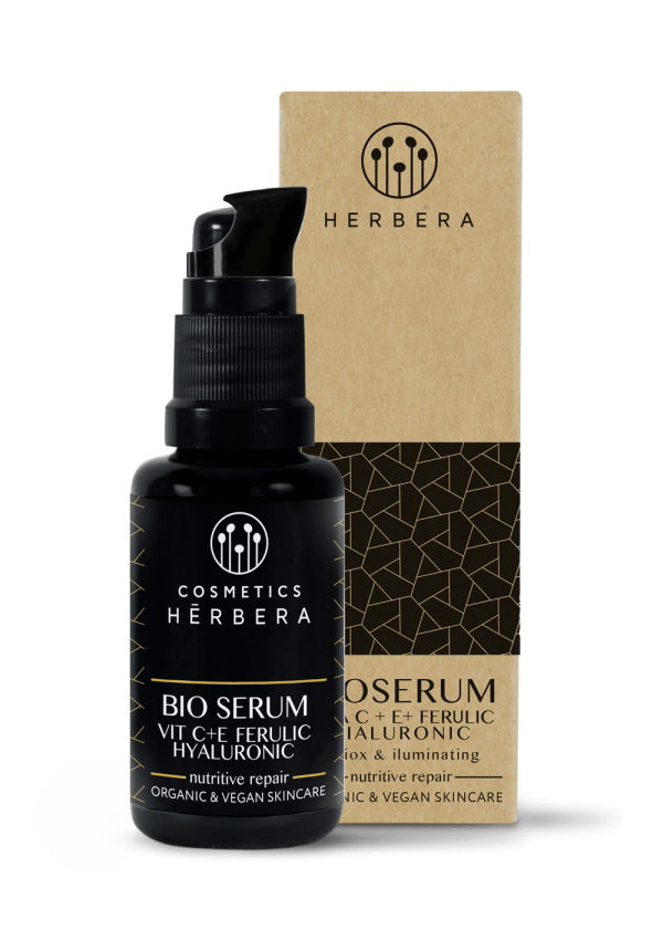 Bio Serum Vitamin C + E + Ferulic + Hyaluronic Nutritive Repair · 30 ml