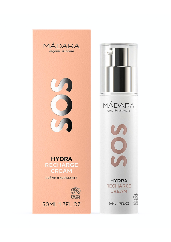 SOS Hydra Recharge · Crema Hidratante Piel Seca y Deshidratada · 50ml