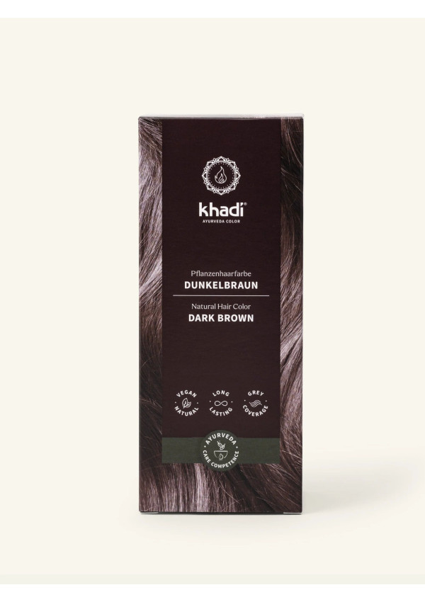 Castaño Oscuro · Tinte Vegetal Marrón Intenso Profundo · 100 g