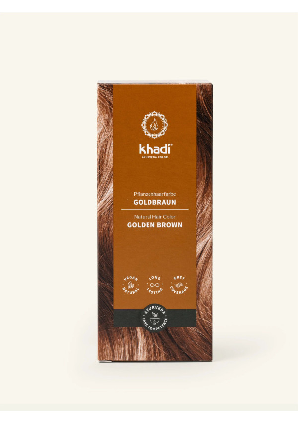 Castaño Dorado · Tinte Vegetal Reflejos Dorados · 100 g