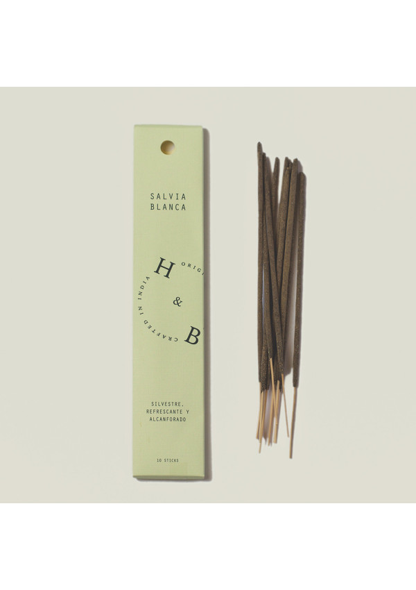 Incienso Natural Salvia Blanca 20gr