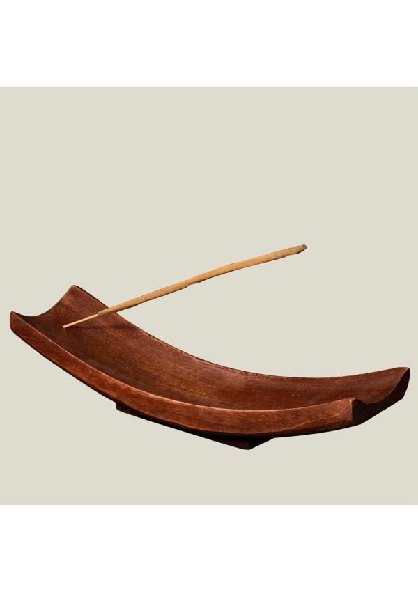 Porta Incienso  Rosewood color Natural