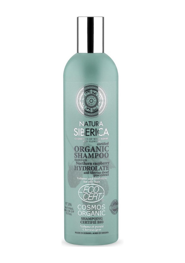 Champú para el cabello graso volumen y frescor 400ml