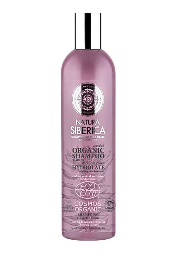 Champú Cabello Teñido y Dañado Natura Sibérica 400 ml