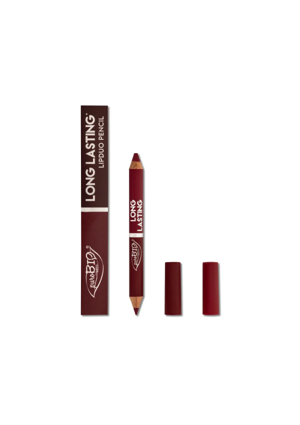 Lápiz Dúo Labios Long Lasting · 2,8 g · Fucsia Intenso