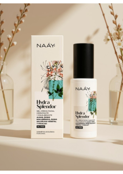 Hydra Splendor · Gel-crema facial equilibrante | Naáy Botanicals