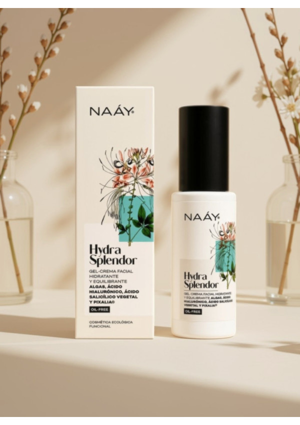 Hydra Splendor · Gel-crema facial equilibrante | Naáy Botanicals