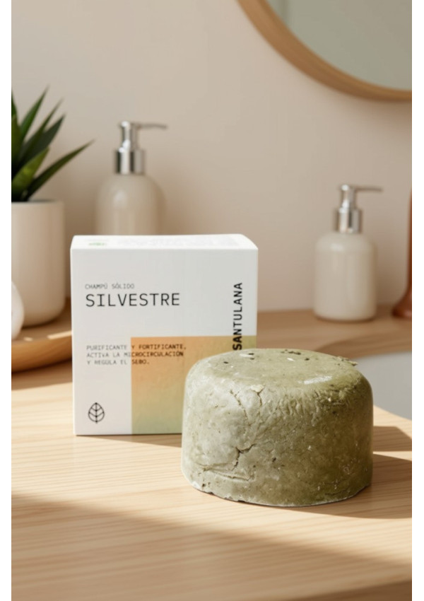 Champú Sólido Ecológico Silvestre ·  Purificante | Santulana