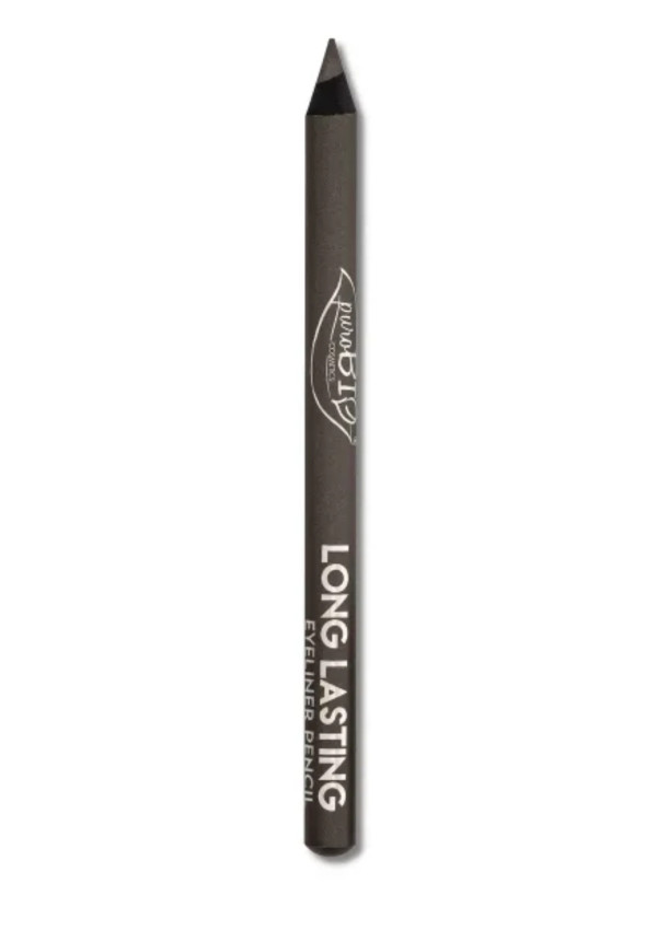 Lápiz de Ojos Long Lasting Gris Satinado | PuroBio
