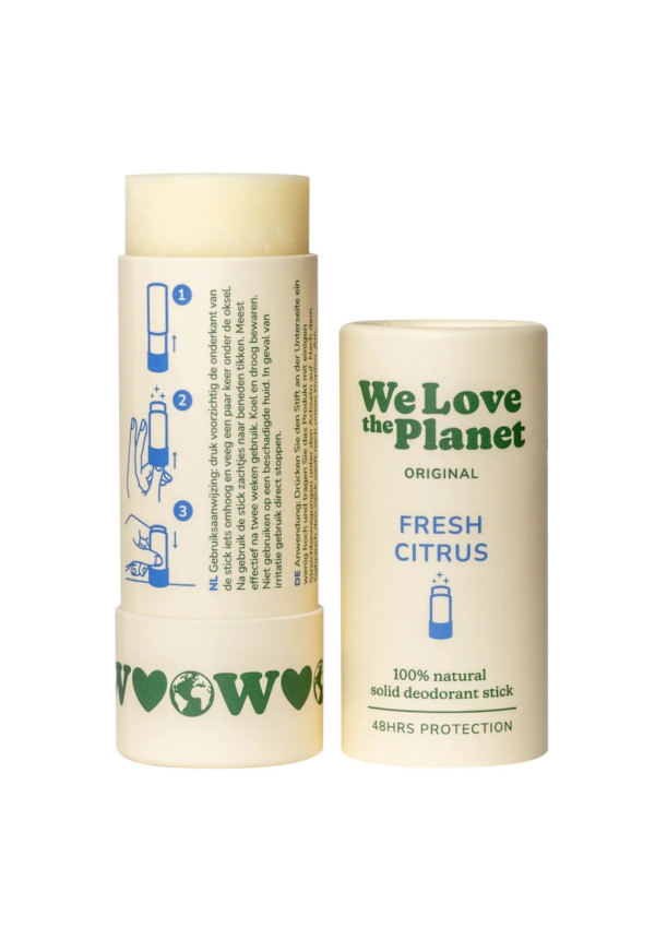 Desodorante en Stick Fresh Citrus · 40 g | We Love The Planet