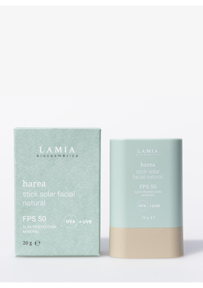Harea Stick Solar FPS 50 mineral sin color | Lamia Biocosmética